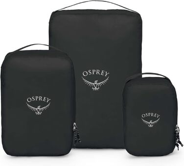 Набір компресійних органайзерів для одягу Osprey Ultralight Packwürfel, чорний (3 шт.)