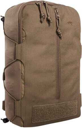 Тактична підсумкова сумка Tasmanian Tiger TT Tac Pouch 14, 10 л, з MOLLE Reverse, додаткова кишеня для рюкзака, EDC чи медичного спорядження, 37×22,5×10 см, койот