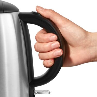 Електрочайник MELITTA Prime Aqua Mini Top 1,0 л, 2200 Вт, нержавіюча сталь, зовнішній індикатор рівня води