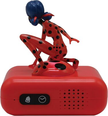 Дитячий ліхтарик-годинник Disney Stitch RL800D1, рожевий: будильник, нічник, мелодії, LCD-дисплей