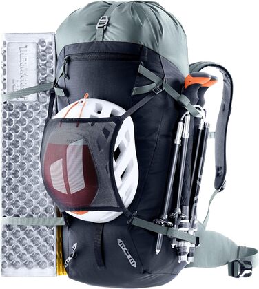 Альпіністський рюкзак Deuter Guide 30 л чорний для скелелазіння