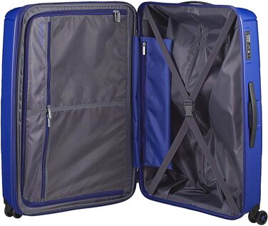 Валіза American Tourister Sunside Spinner 77 см, розширювана, 4.5 кг, 106/118 л, червона (Sunset Red)