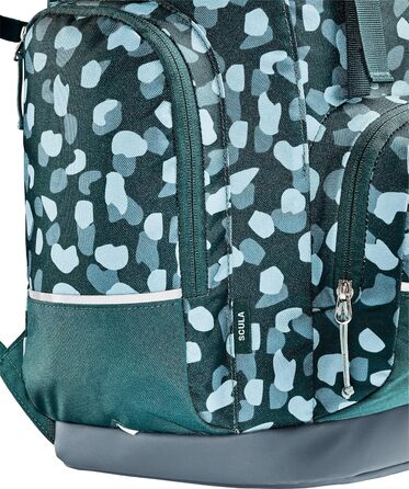 Рюкзак для школи Deuter Scula 30 л Deepsea Dots, синій