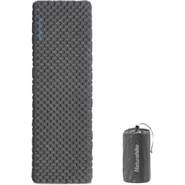 Туристичний килимок Naturehike Thermal 3.5R, ультралегкий, самонадувний, для кемпінгу, 4 сезони, -6℃, з надувною сумкою, висока ізоляція для зими