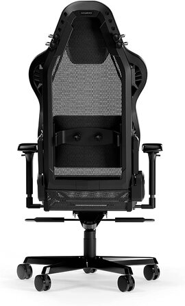 Ігрове крісло DXRacer Air R1S, сітка, чорне, для високих, до 200 см
