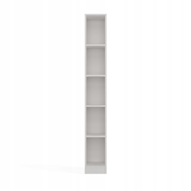Стелаж TopEshop, 25 x 182 x 30 см, білий