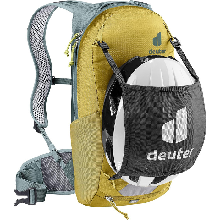 Велосипедний рюкзак Deuter Race 8, 8 л, жовто-зелений